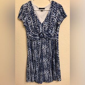 Women’s Petite Perceptions Patterned Dress